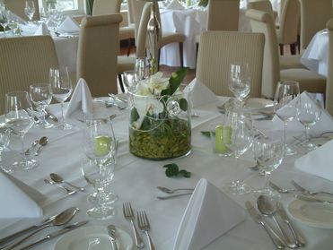 Tischdekoration Blumenhaus Schomäcker